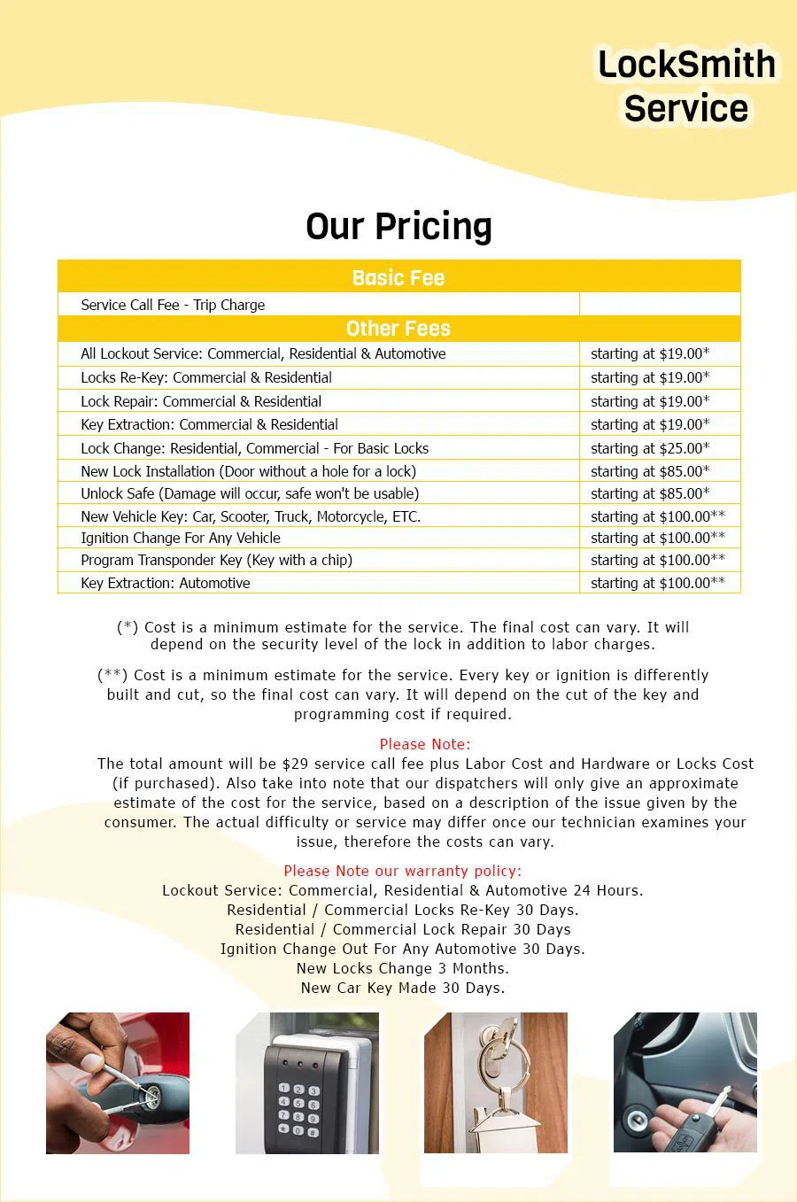 Security Locksmith Services Las Vegas, NV 702-781-7226